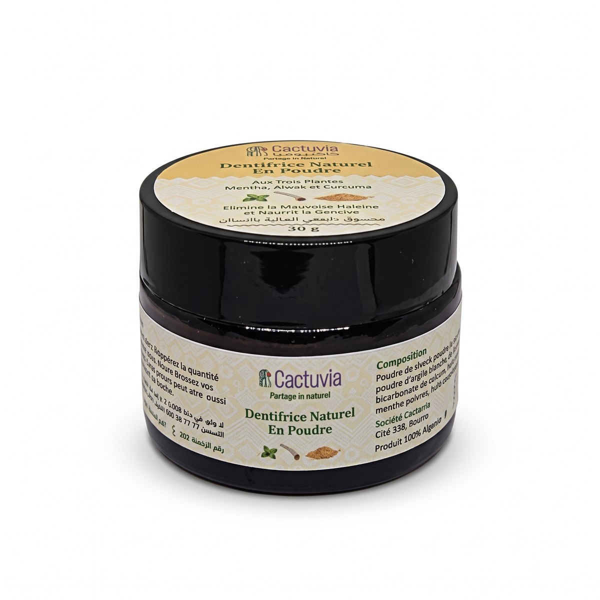 Dentifrice en poudre