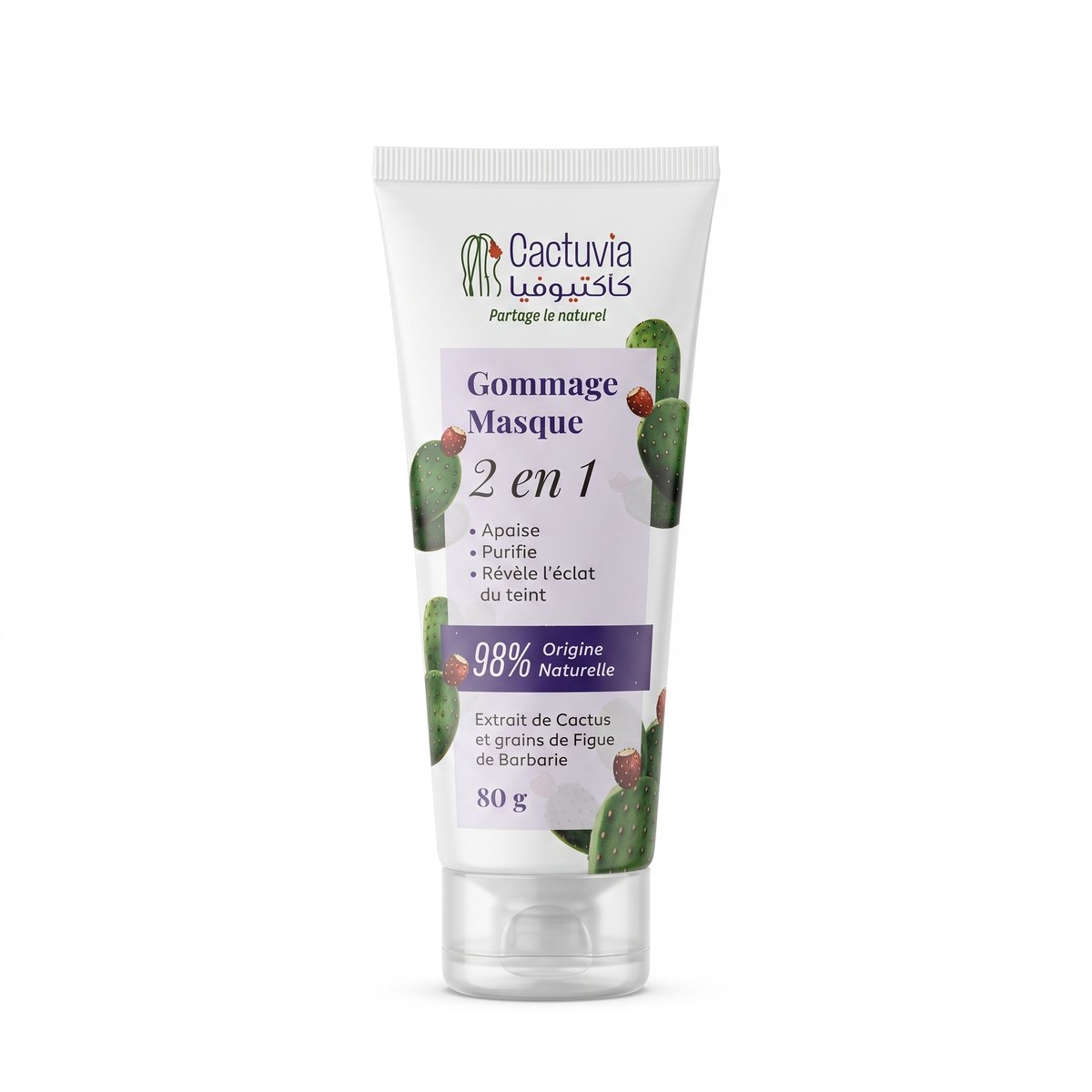 Gommage & masque 2-en-1